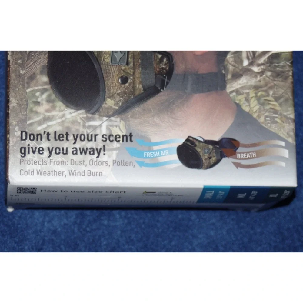 NEW RZ Mask RZM3 Hunting‎ Mask NIB Camo Scent Blocking Small S